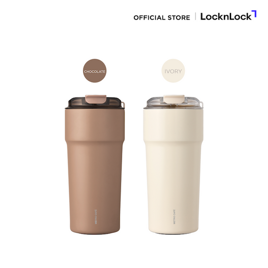 LocknLock Metro Cafe' Ceramic Tumbler Set รุ่น LHC4359S2-CNT