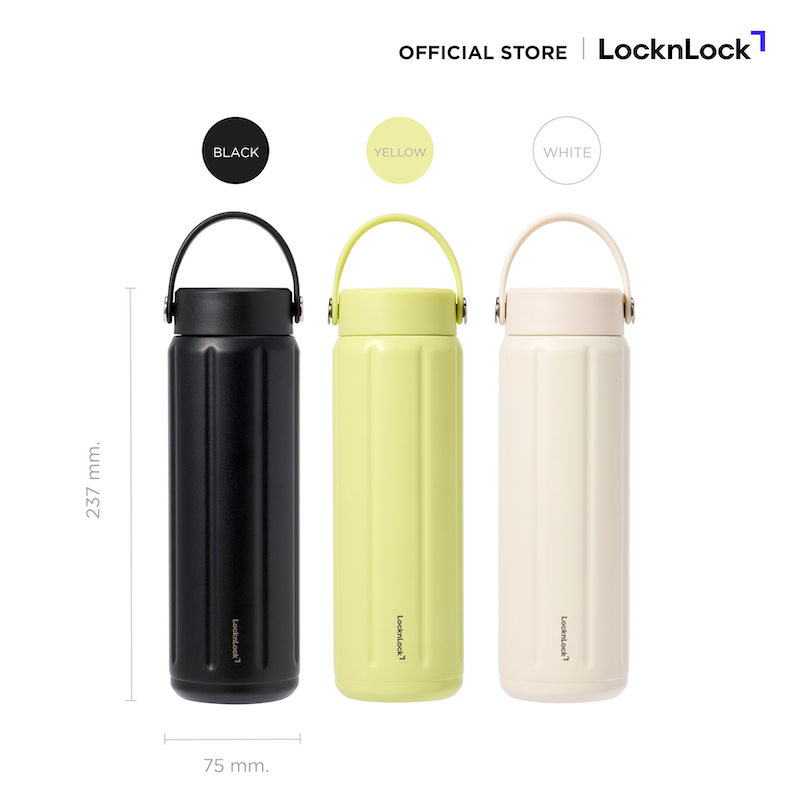 LocknLock กระติกน้ำเก็บอุณหภูมิ SLO ULTRALIGHT TUMBLER 630 ML - LHC4427