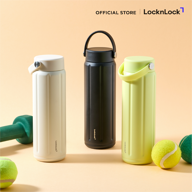 LocknLock กระติกน้ำเก็บอุณหภูมิ SLO ULTRALIGHT TUMBLER 630 ML - LHC4427