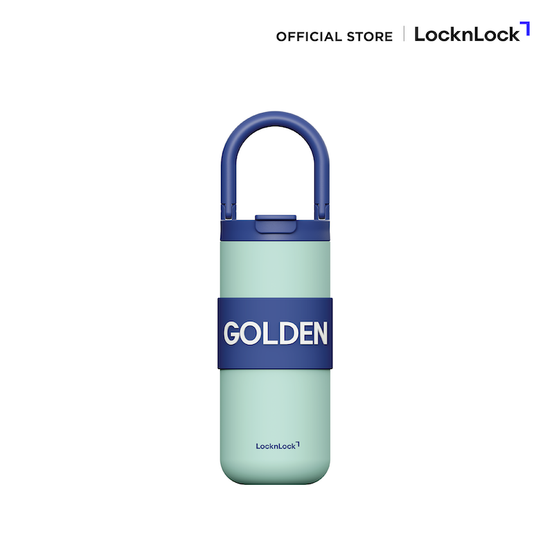 LocknLock แก้วเก็บอุณหภูมิ Fold Grip Tumbler ความจุ 550ml. รุ่น LHC4436