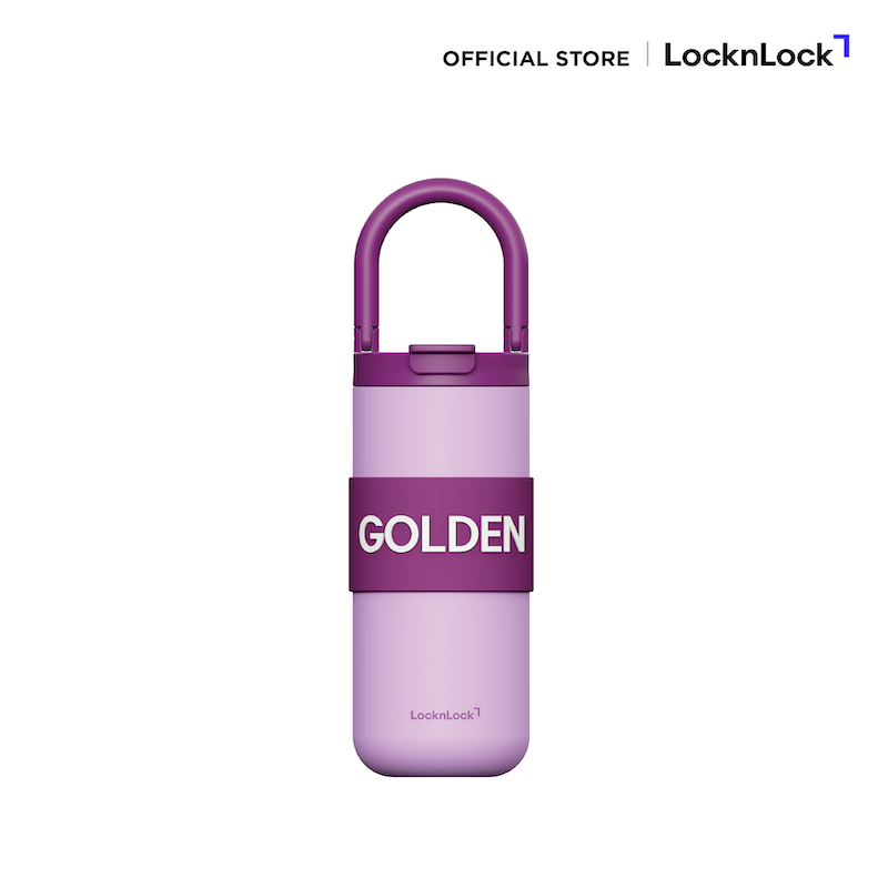 LocknLock แก้วเก็บอุณหภูมิ Fold Grip Tumbler ความจุ 550ml. รุ่น LHC4436