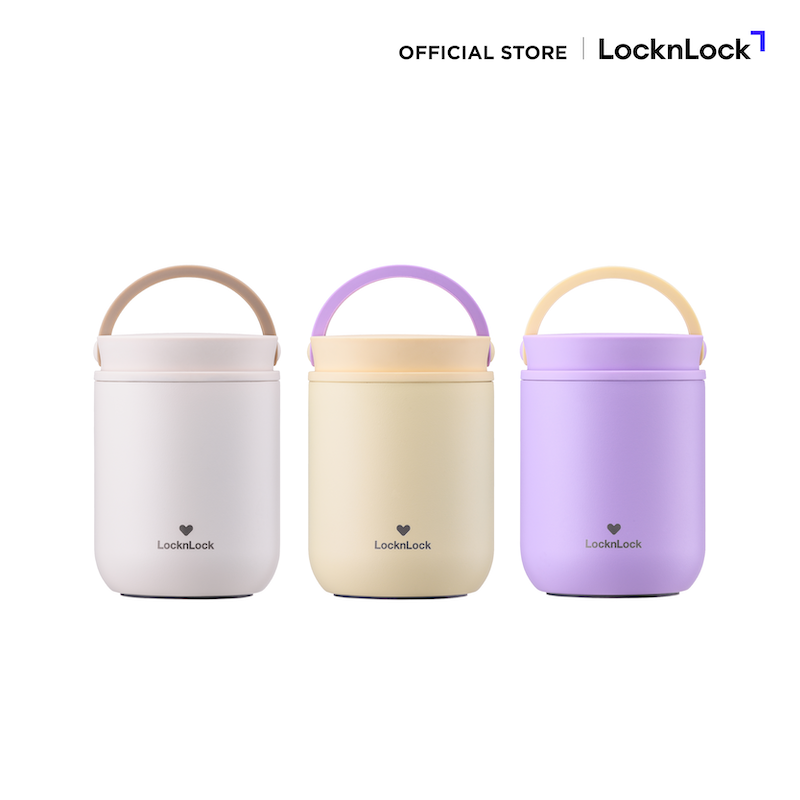 LocknLock กระติกใส่อาหารเก็บอุณหภูมิ Little LUV Food Jar 300ml. รุ่น LHC8045