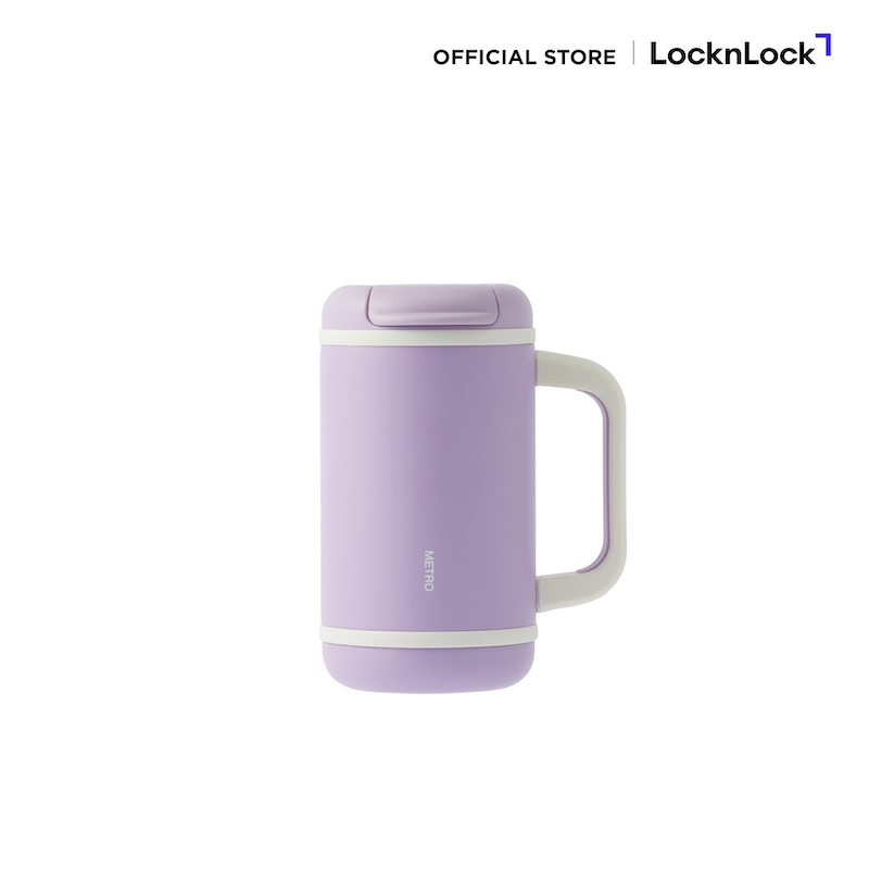 LocknLock แก้วน้ำเก็บอุณหภูมิ Metro Perfect Seal Mug Tumbler 440 ml. รุ่น LHC4405VOL