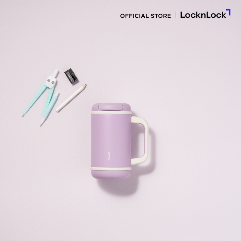 LocknLock แก้วน้ำเก็บอุณหภูมิ Metro Perfect Seal Mug Tumbler 440 ml. รุ่น LHC4405VOL