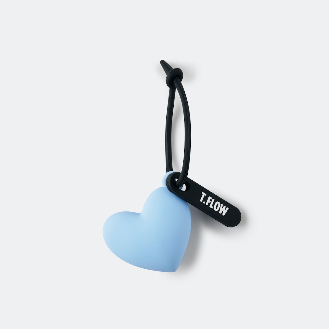 TACTFLOW พวงกุญแจซิลิโคน Silicone Keyring รุ่น HEART (TFC100)