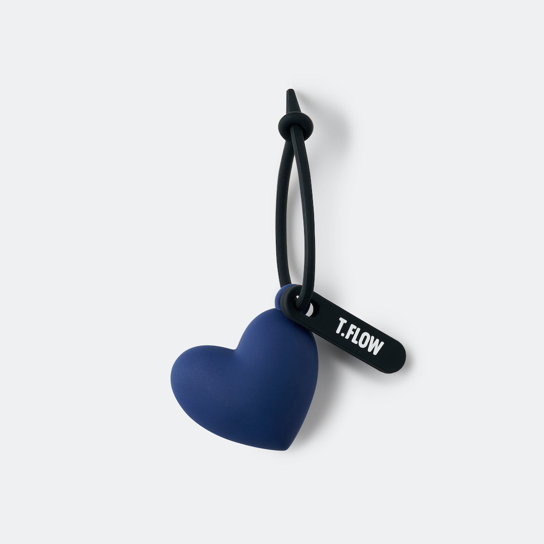 TACTFLOW พวงกุญแจซิลิโคน Silicone Keyring รุ่น HEART (TFC100)