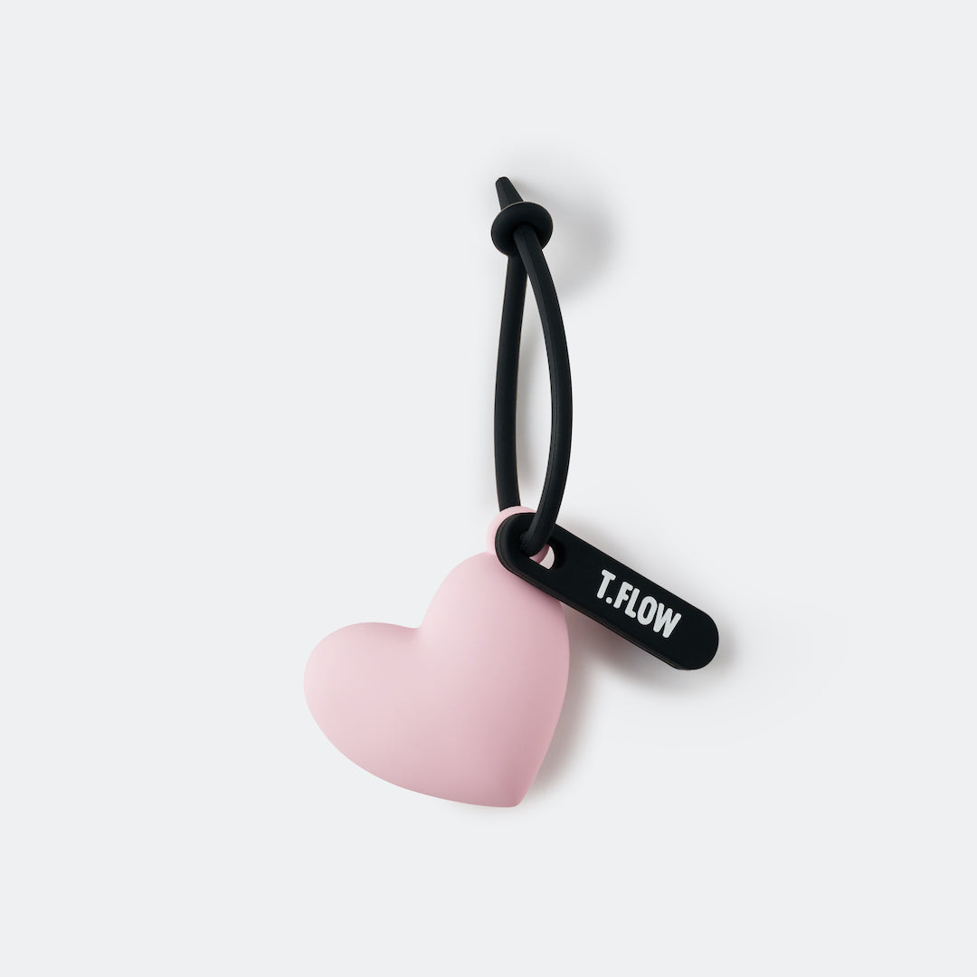 TACTFLOW พวงกุญแจซิลิโคน Silicone Keyring รุ่น HEART (TFC100)