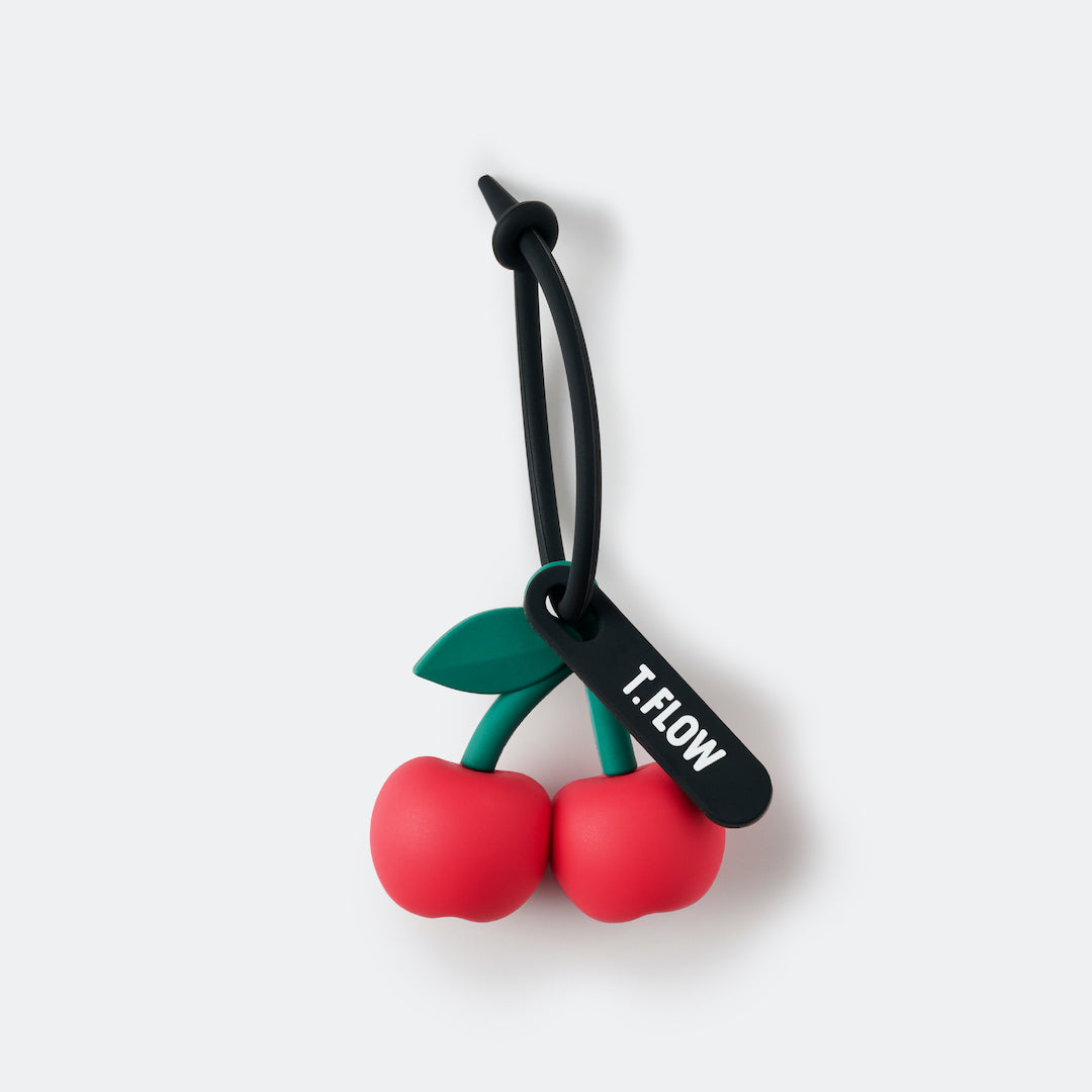 TACTFLOW พวงกุญแจซิลิโคน Silicone Keyring รุ่น Cherry (TFC103)