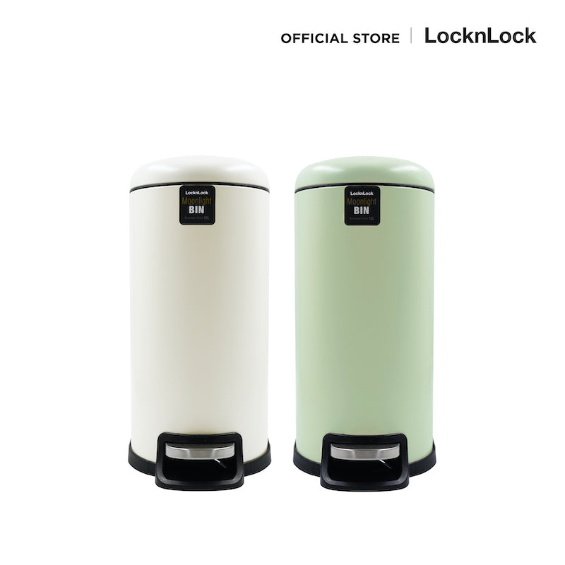 LocknLock ถังขยะแบบเหยียบ Steel Pedal Dust Bin 10L. - BYP121