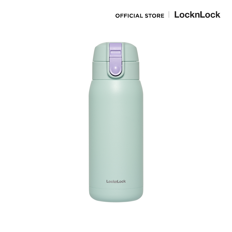 LocknLock Cotton Candy One - Touch Tumbler กระติกน้ำเก็บอุณหภูมิ ความจ ...