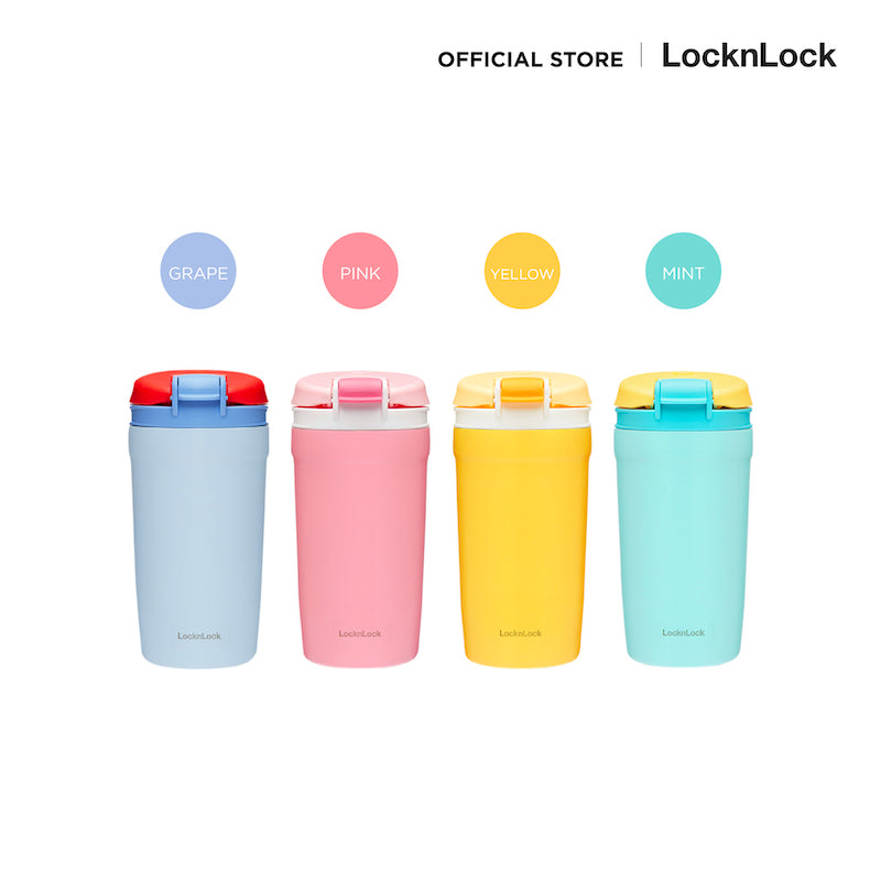 LocknLock Dual One-Touch Tumbler 430 ml. - LHC3282