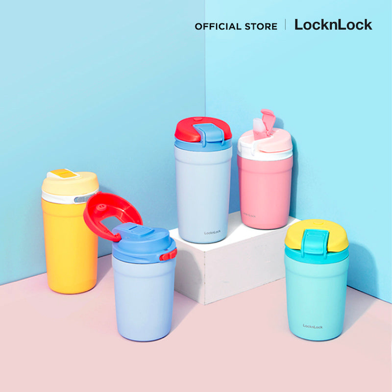 LocknLock Dual One-Touch Tumbler 430 ml. - LHC3282