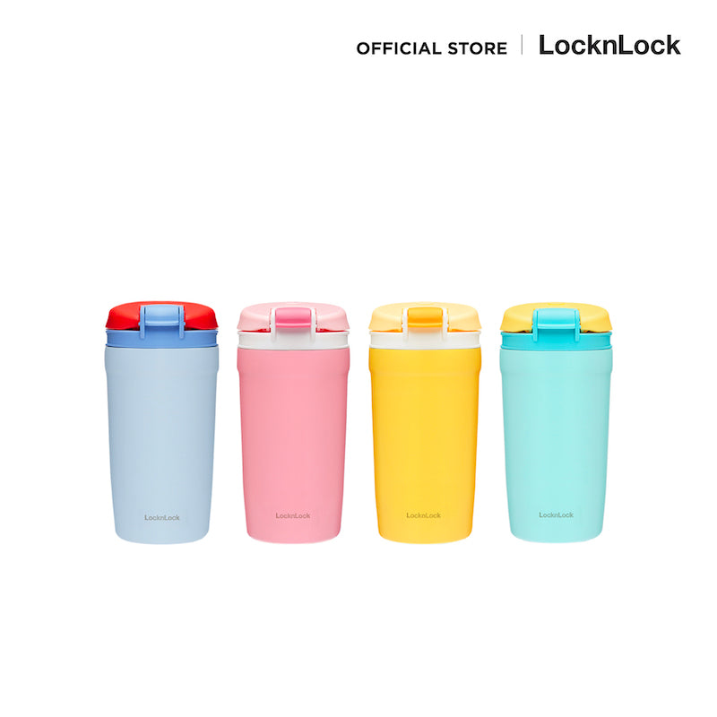 LocknLock Dual One-Touch Tumbler 430 ml. - LHC3282