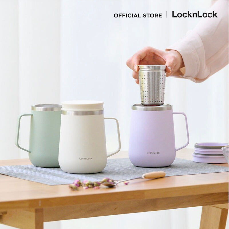 LocknLock Metro Tea Mug 400 ml. - LHC4305 – LocknLock Thailand