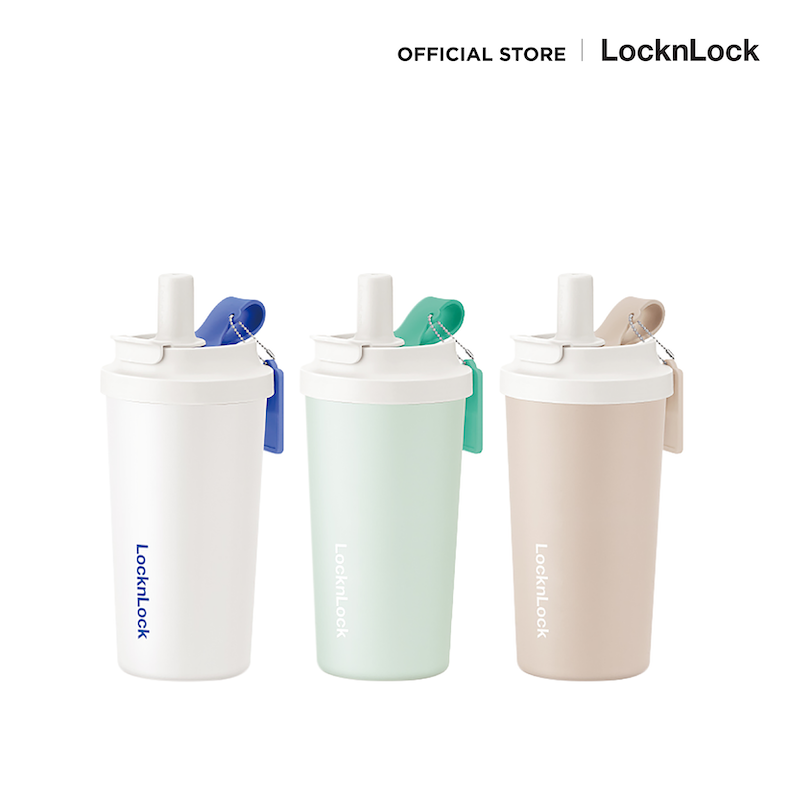 LocknLock แก้วเก็บอุณหภูมิ Vacuum Insulated Coffee Bottle ความจุ 500 m ...