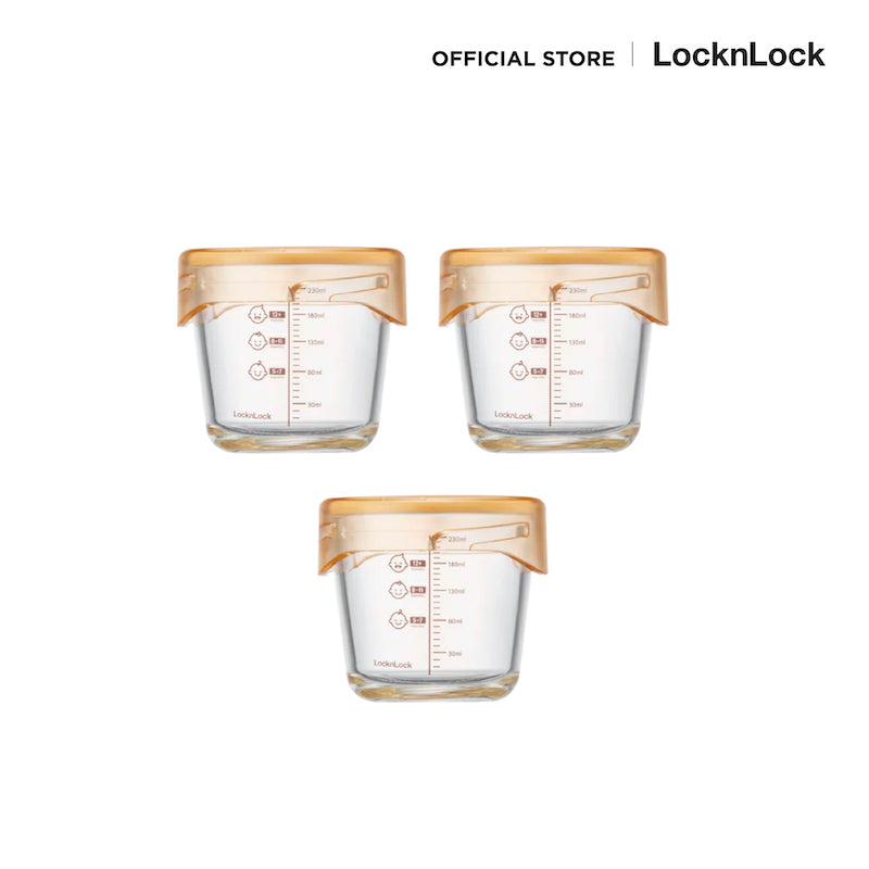 LocknLock กล่องใส่อาหารเด็ก Baby Food Container ความจุ 280 ml. - LLG542S3IVY