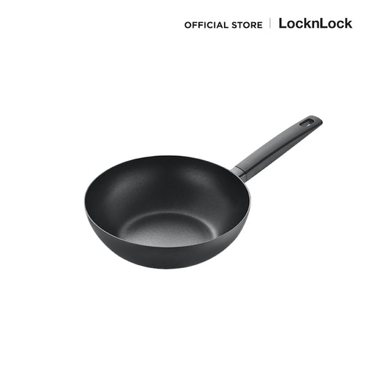 LocknLock กระทะทรงลึก The Black IH Wok - LTB1265