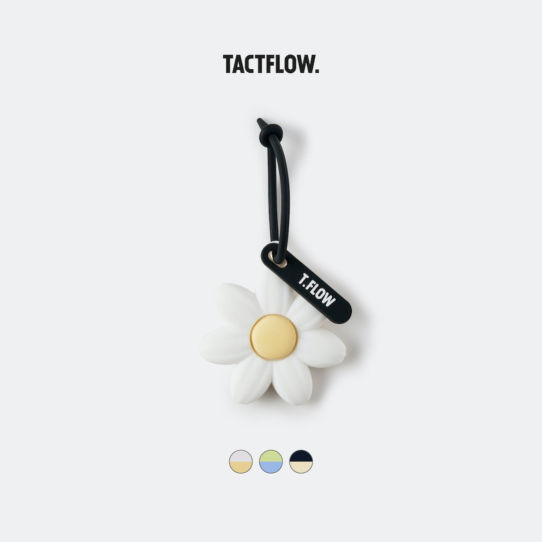 TACTFLOW พวงกุญแจซิลิโคน Silicone Keyring รุ่น Daisy (TFC102)