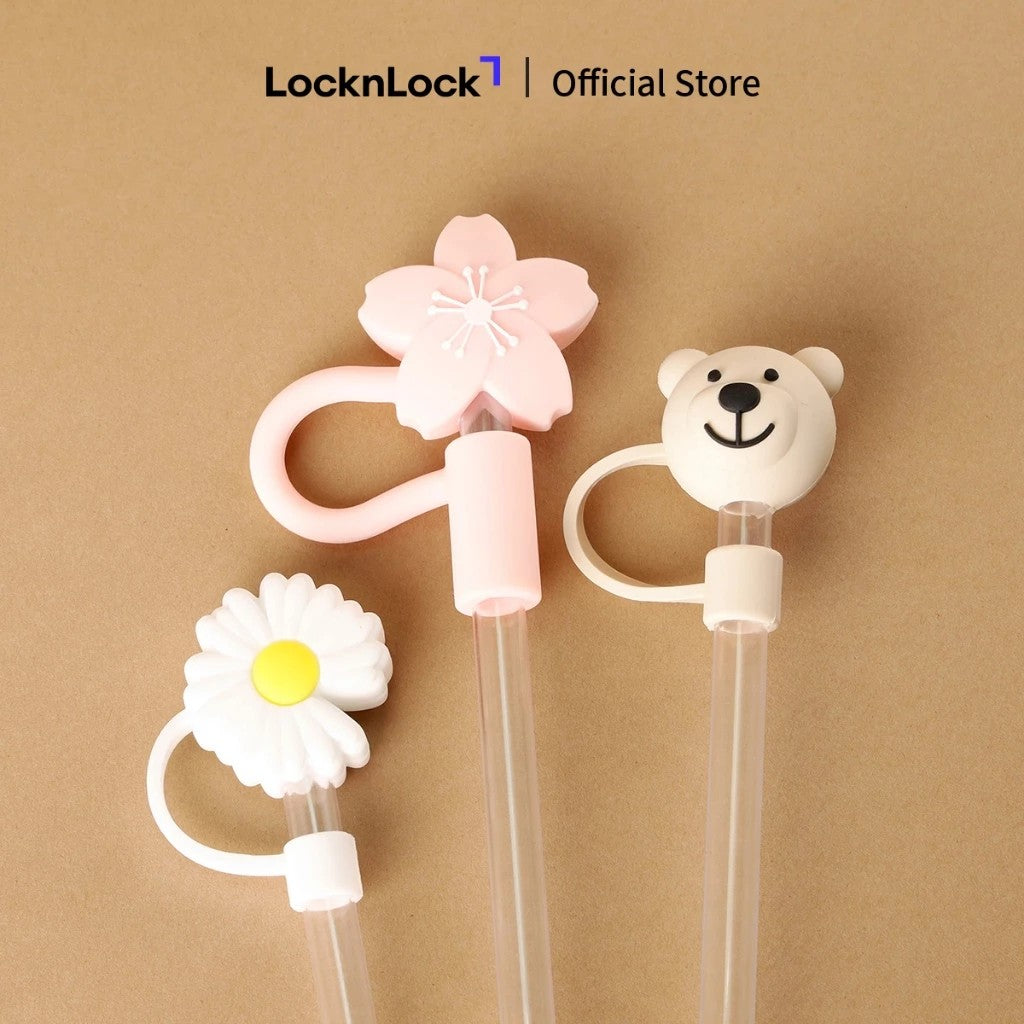 LocknLock จุกปิดหลอดลายดอกซากุระ รุ่น TLL091PIK