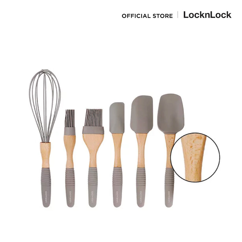 LocknLock Silicone Kitchen Tool Set 6 pcs - CKT226 – LocknLock Thailand