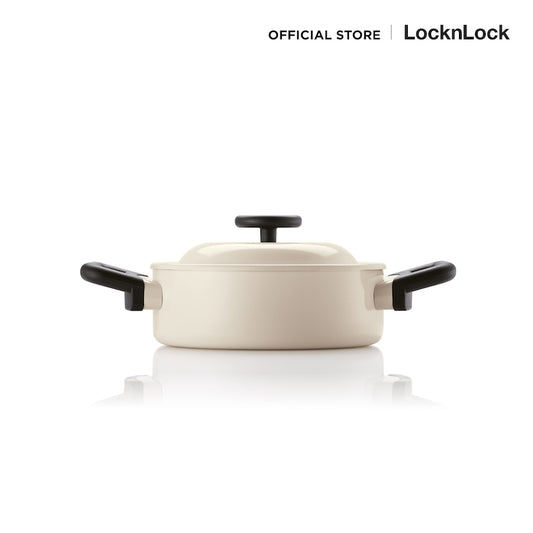 LocknLock Decore Low Casserole 20 cm. - LDE1207IH