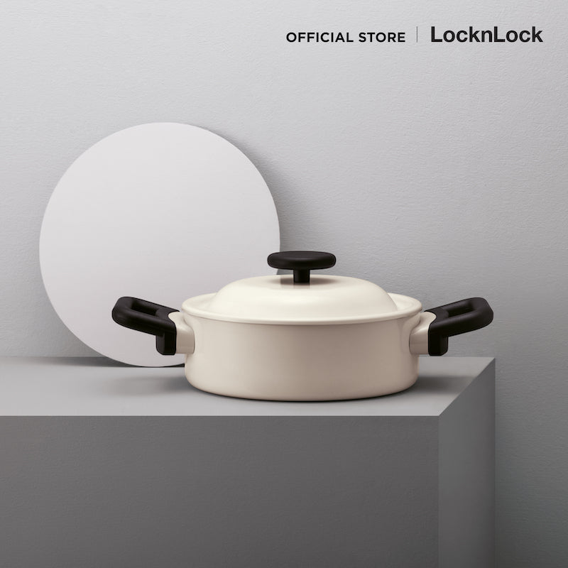LocknLock Decore Low Casserole 20 cm. - LDE1207IH