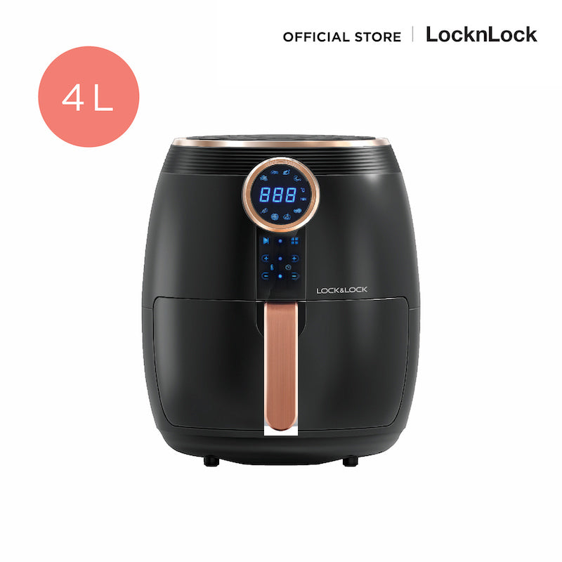 หม้อทอดไฟฟ้าไร้น้ำมัน LocknLock Digital Eco-Fryer 4 L. รุ่น EJF376 ...
