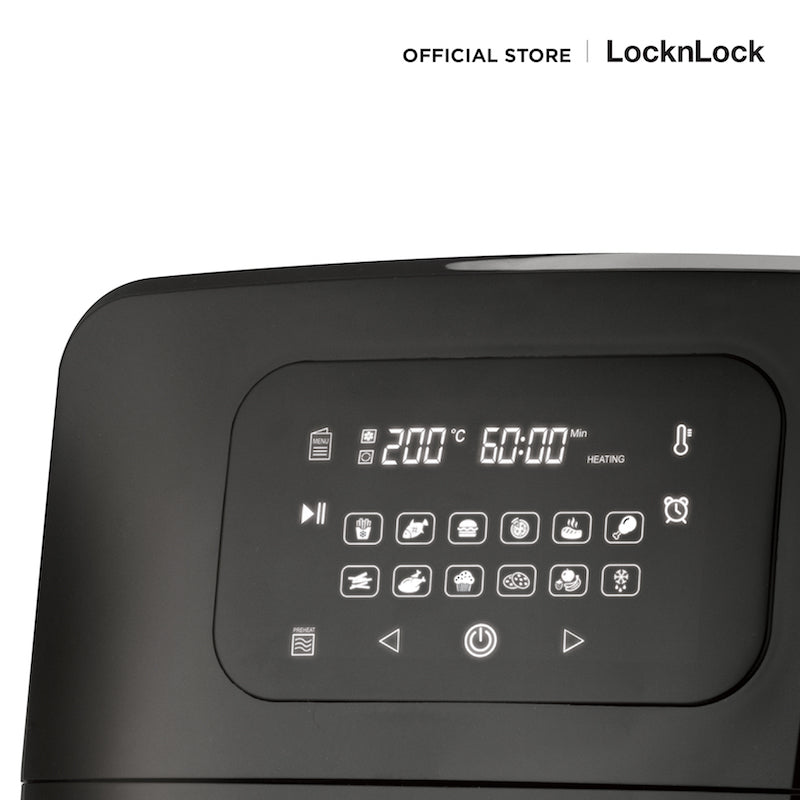 หม้อทอดไร้น้ำมัน LocknLock Jumbo Size Air Fryer Oven 2