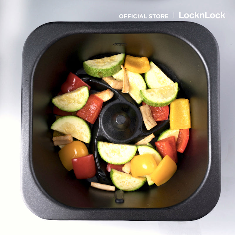 หม้อทอดไร้น้ำมัน LocknLock Jumbo Size Air Fryer Oven 7