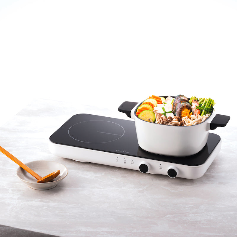 LocknLock Square Double Induction - EJI326WHT – LocknLock Thailand