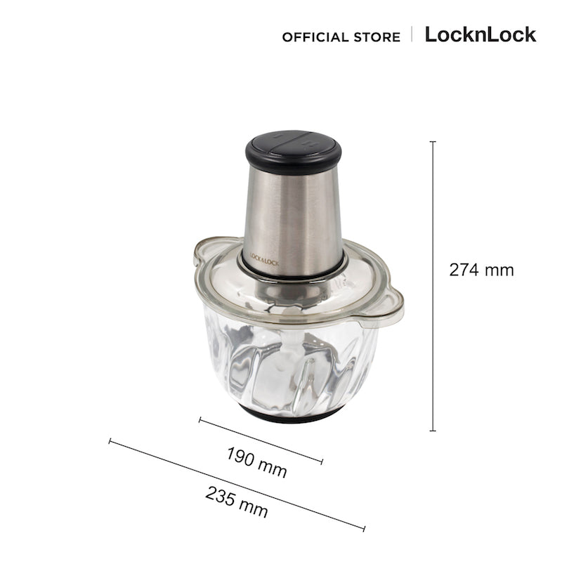 เครื่องบดสับอาหาร LocknLock Meat Chopper Multifunction 2.4 L ...