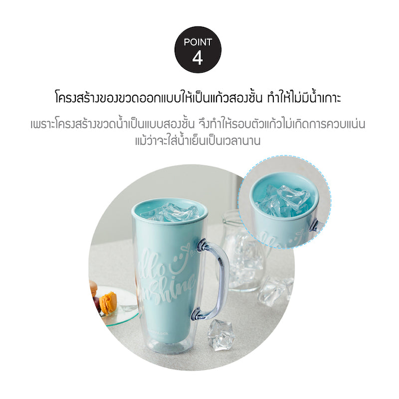LocknLock Doublewall Coldcup 720 ml. - HAP503