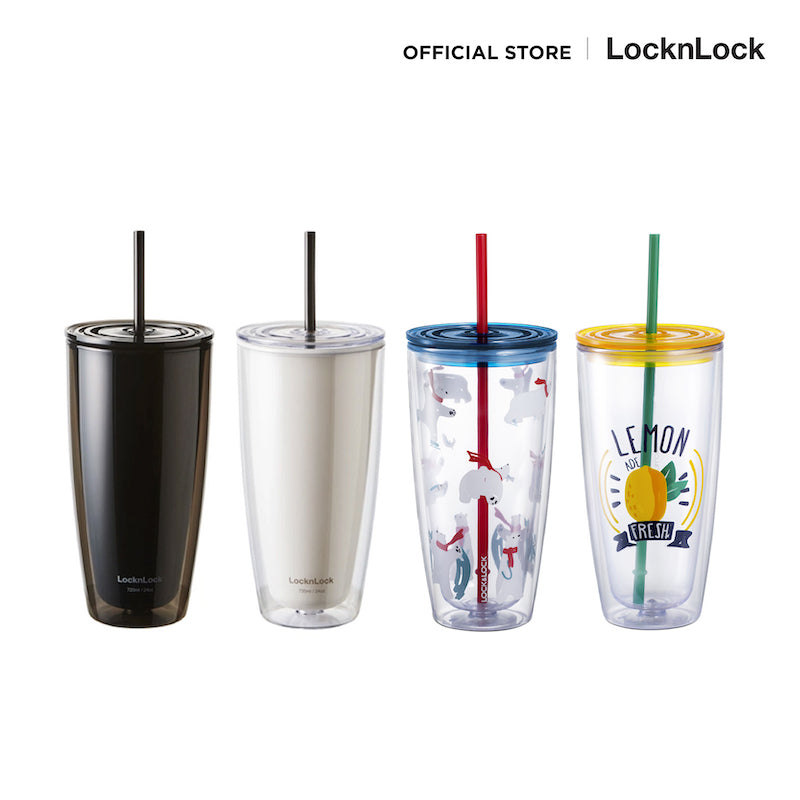 LocknLock แก้วน้ำ 2 ชั้น Double Wall Cold Cup - HAP507 – LocknLock Thailand