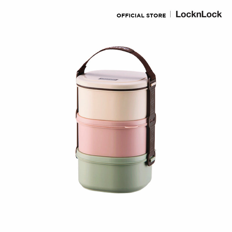 LocknLock  Mini 3-Tier Lunch Box - HPL770