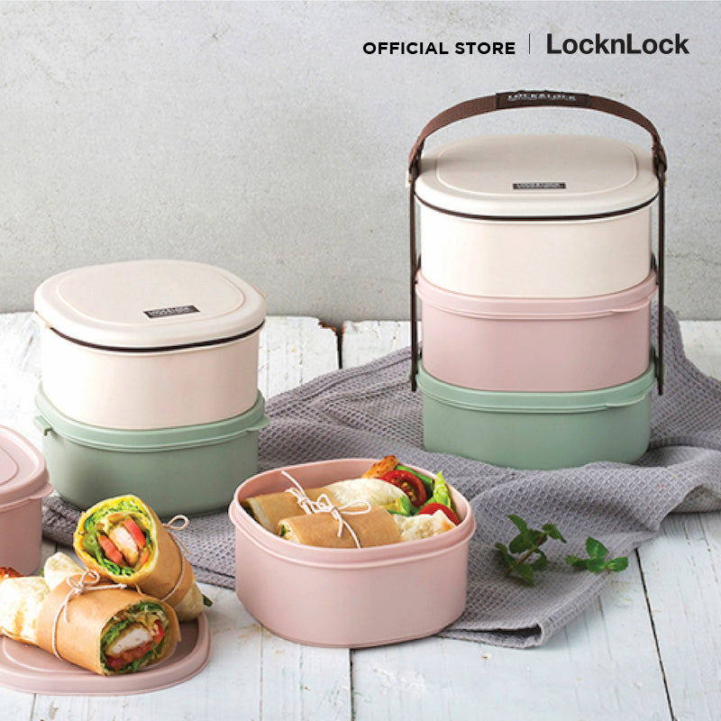 LocknLock  Mini 3-Tier Lunch Box - HPL770