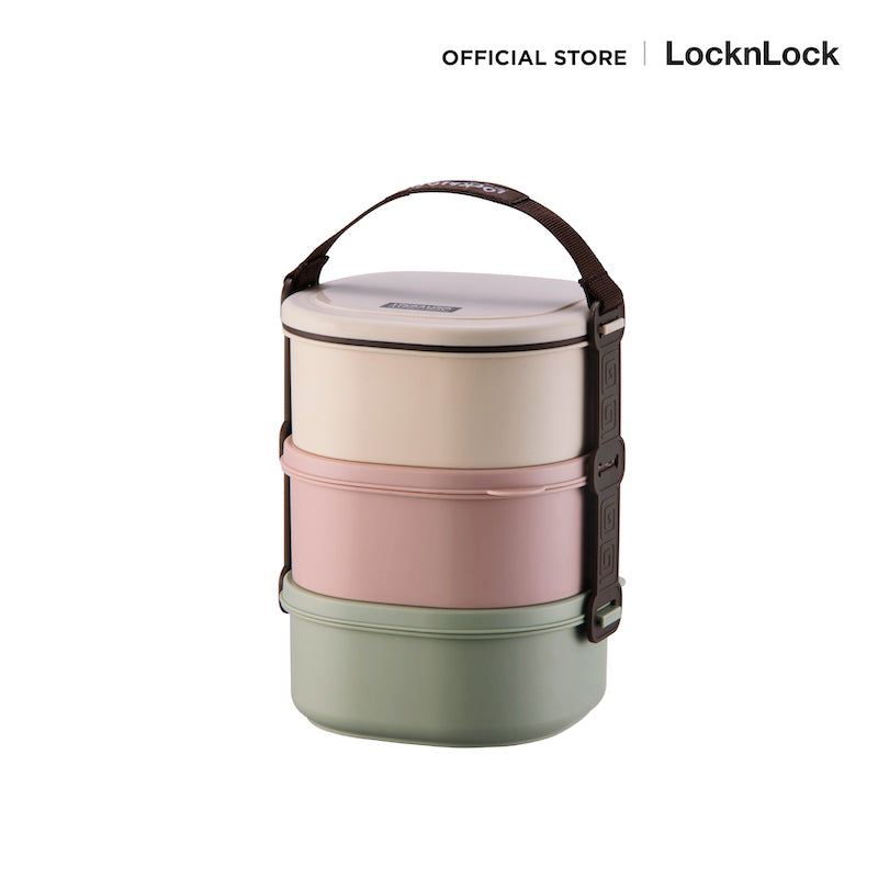 LocknLock  Mini 3-Tier Lunch Box - HPL771
