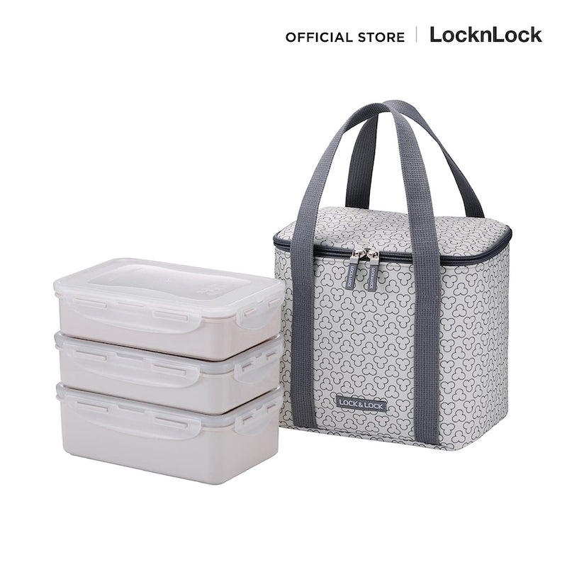 LocknLock ชุดกล่องข้าวกลางวัน Clover Lunch Box - HPL817 – LocknLock ...