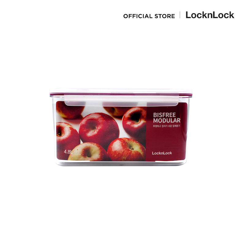 LocknLock Bisfree Modular 4.8 L. - LBF408RED