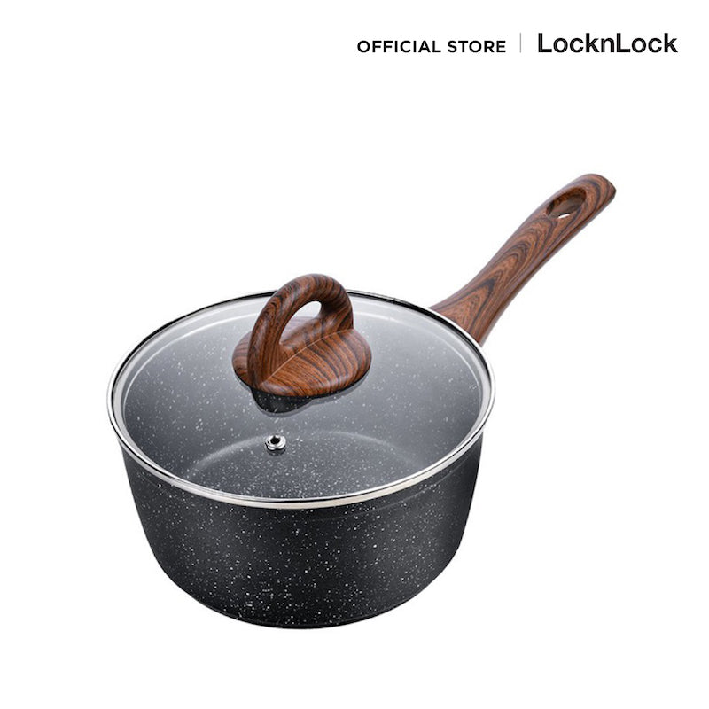 LocknLock Baum Marble Sauce Pan 18 cm. - LBU1181