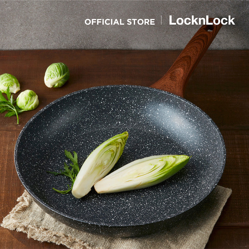 LocknLock Baum Marble Fry Pan 28 cm. - LBU1283