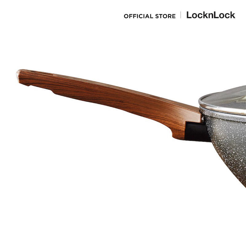 LocknLock Baum Marble Wok 28 cm. - LBU1285