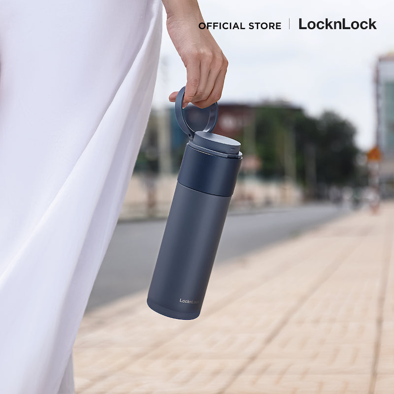 LocknLock กระบอกน้ำเก็บอุณหภูมิ Hidden Moon Tumbler 490 ml. - LHC3275 ...