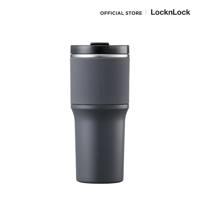 แก้วน้ำเก็บอุณหภูมิ LocknLock Metro Drive Tumbler LHC4277S navy 2