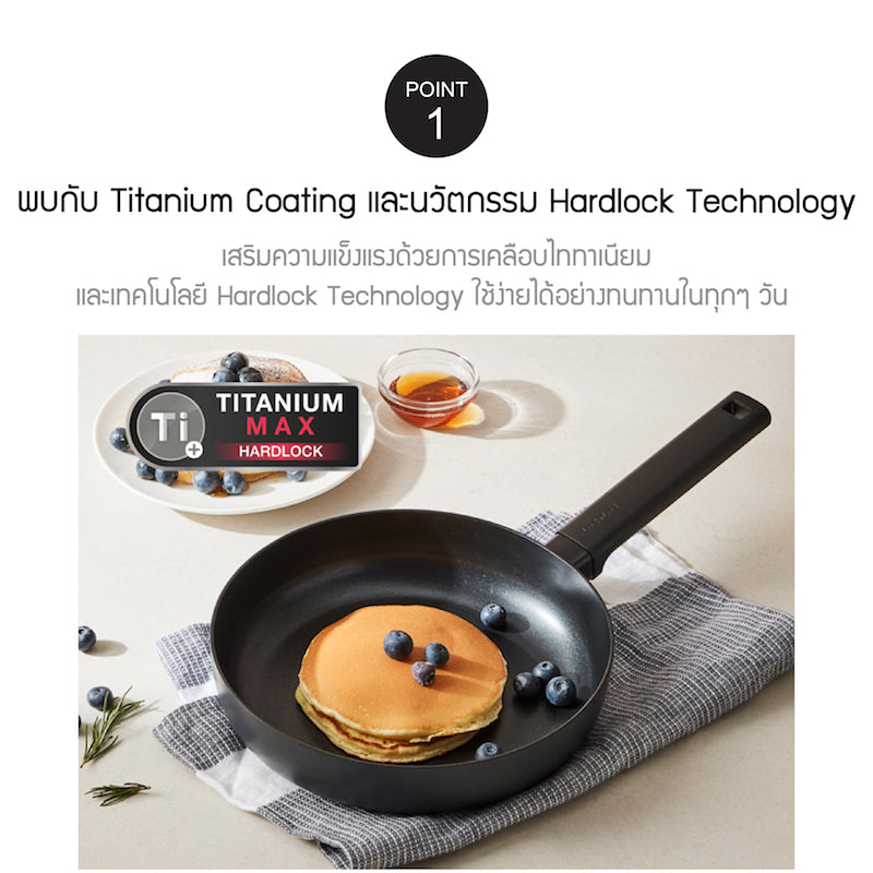 LocknLock Soma Fry Pan 28 cm. - LMH2283IH