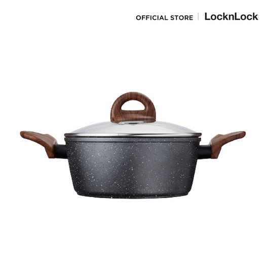 LocknLock Baum Marble Casserole 20 cm. - LBU1202