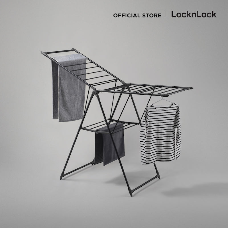 Locknlock Foldable Rack LocknLock Black Strong Drying Rack - ETM542 – LocknLock Thailand