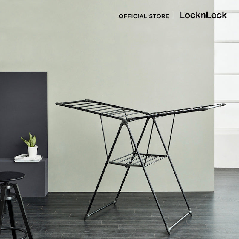 Locknlock Foldable Rack LocknLock Black Strong Drying Rack - ETM542 – LocknLock Thailand