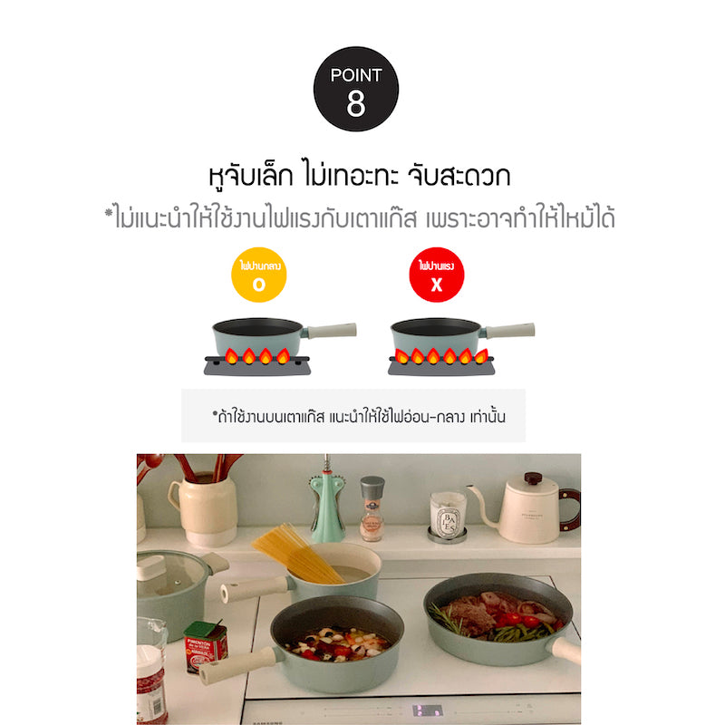 LocknLock Suit Cookware Fry Pan 24 cm. - CSU1243 – LocknLock Thailand