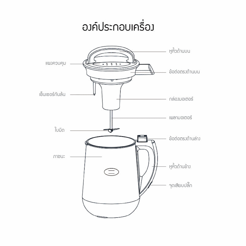 LocknLock Soymilk Maker 1.3 L. -EJS226