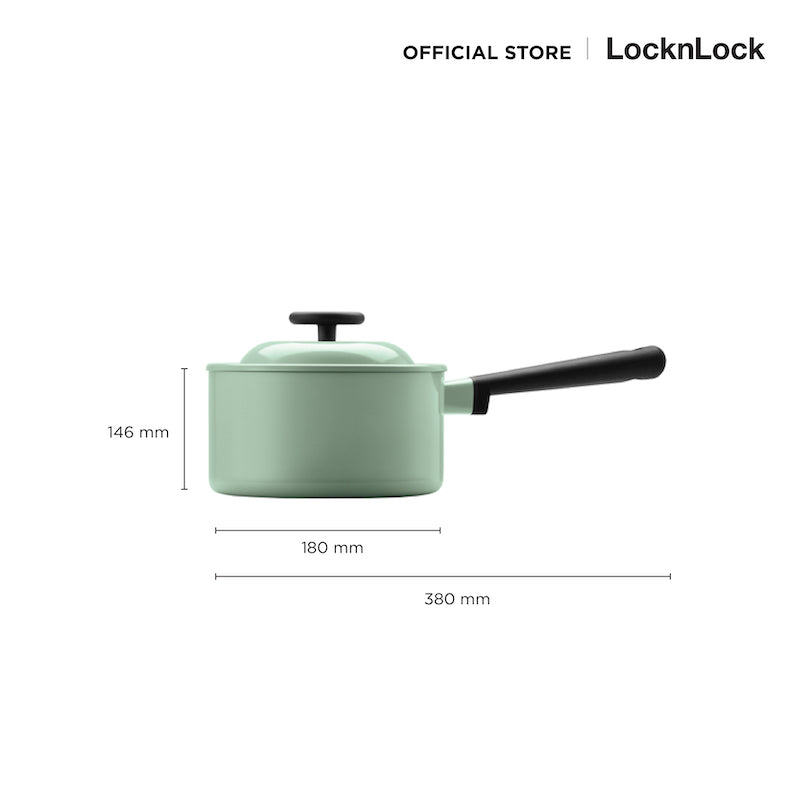LocknLock Decore Sauce Pan 18 cm. - LDE1181IH